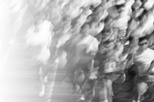 大阪マラソン風景