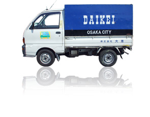 軽トラック車 横